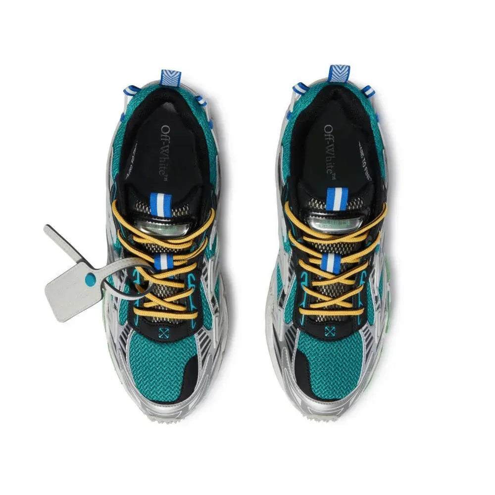 Off-White Be Right Back Silver Teal
