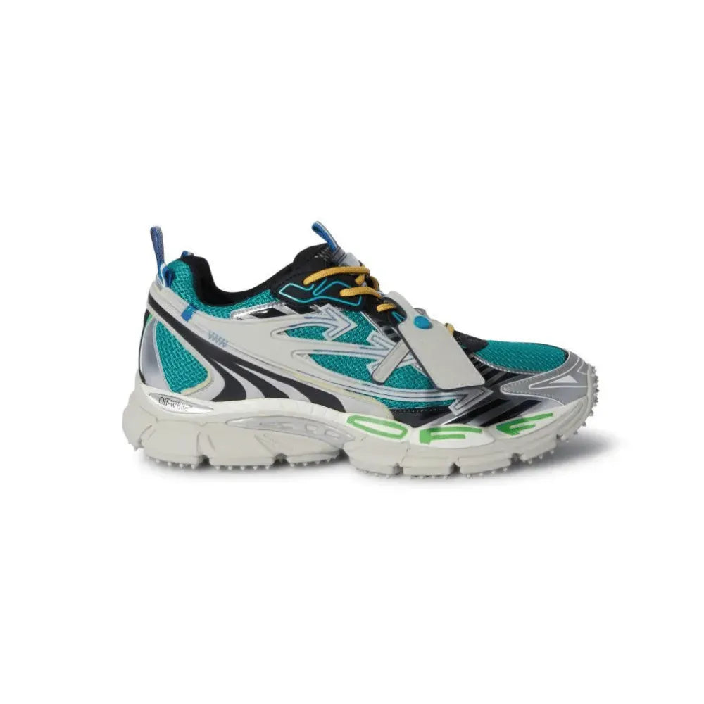 Off-White Be Right Back Silver Teal