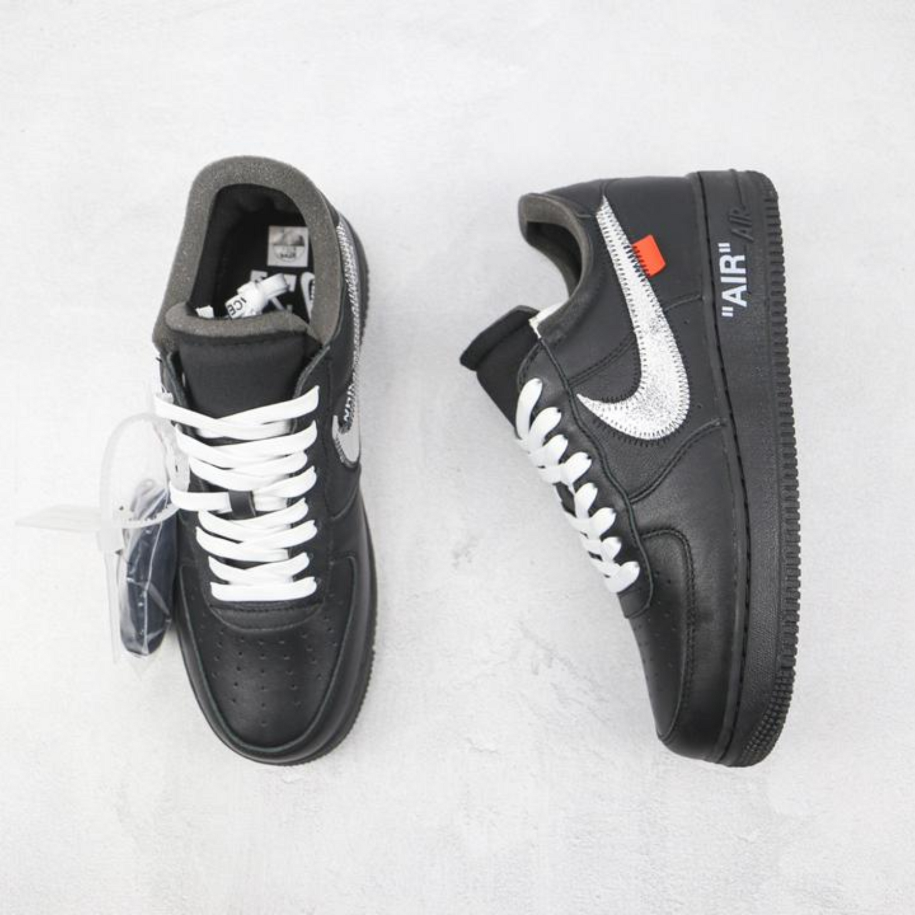 Off-White x Nike Air Force 1 "MCA Black"