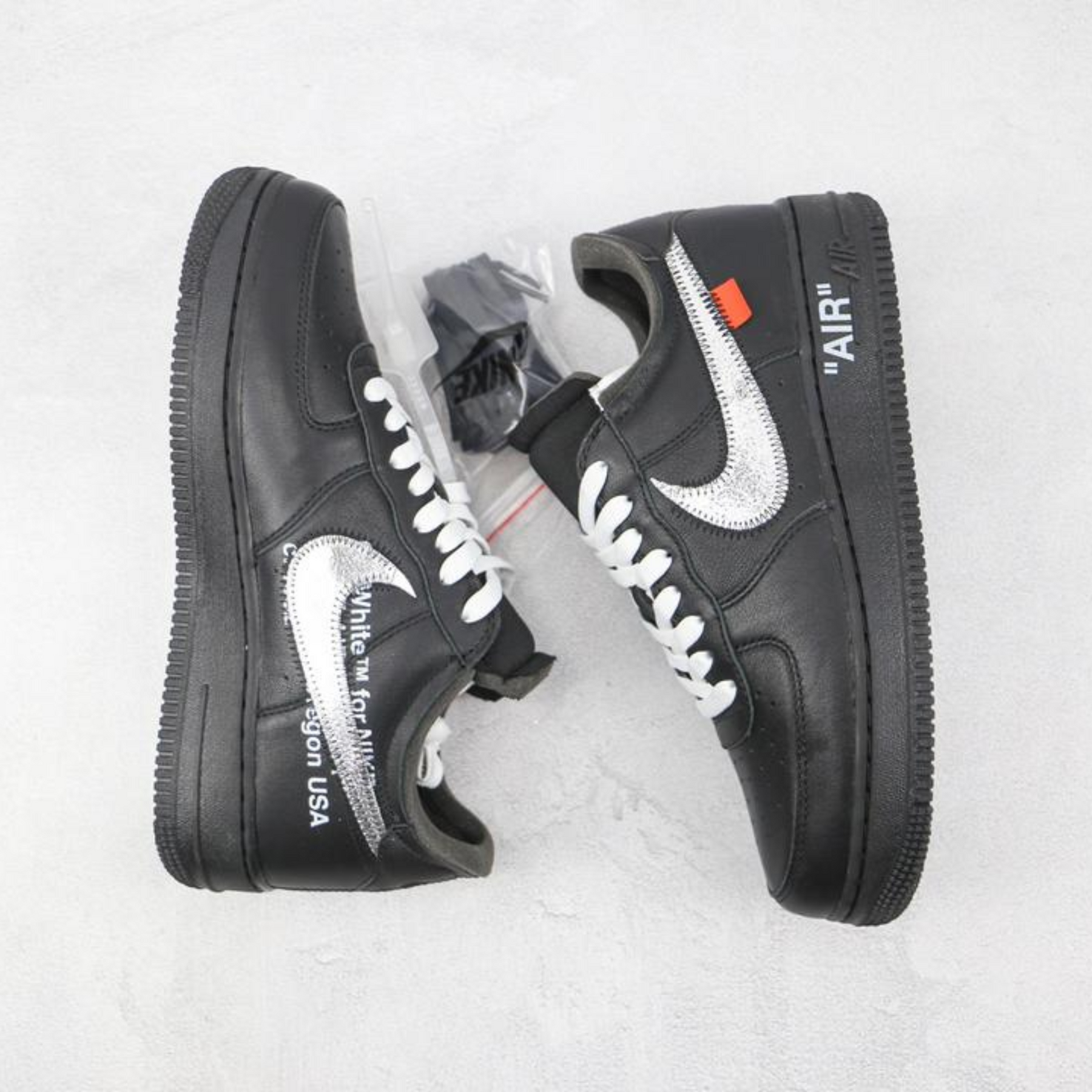 Off-White x Nike Air Force 1 "MCA Black"