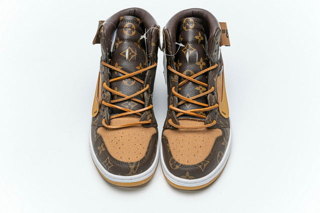 Louis Vuitton x Air Jordan 1 + Maleta Exclusiva