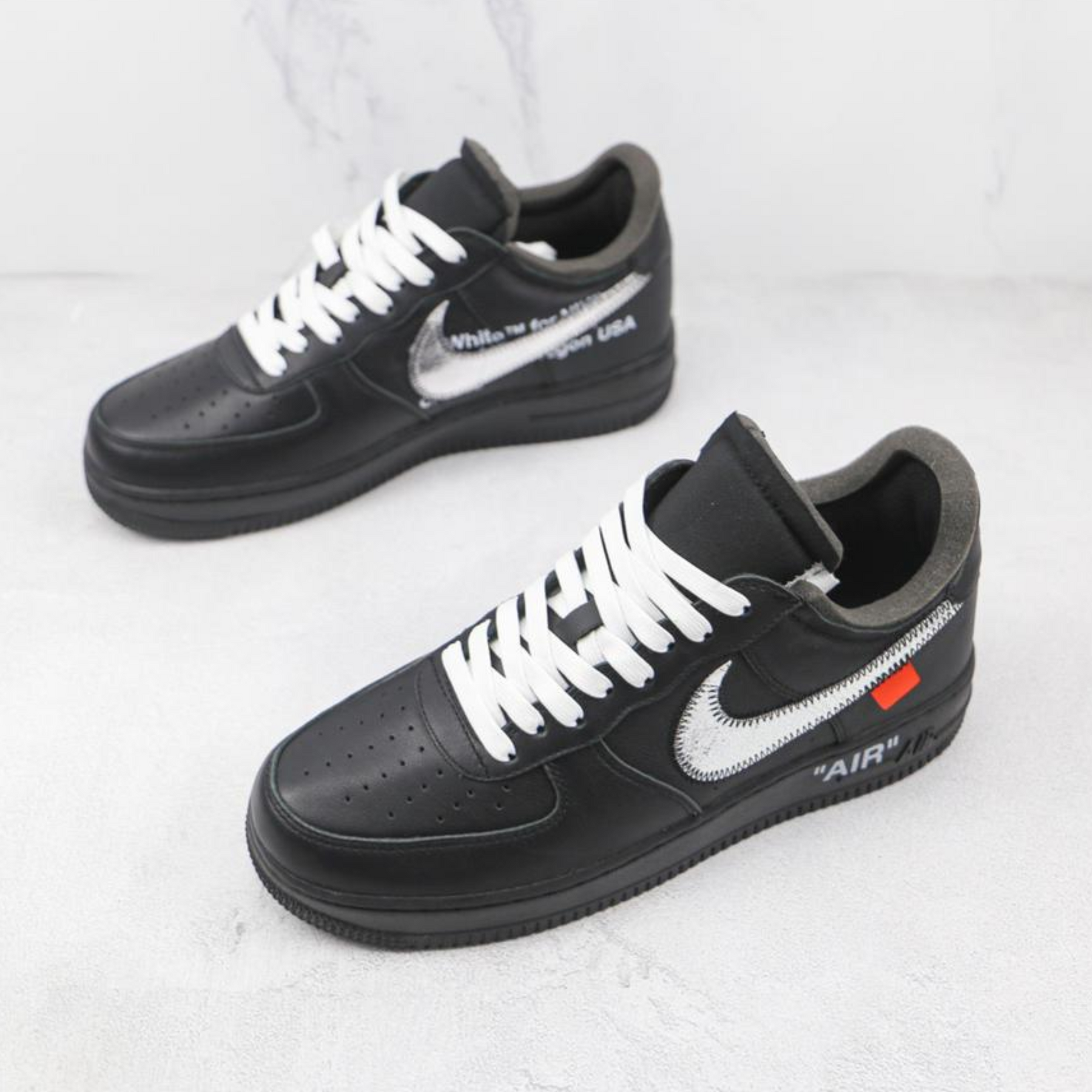 Off-White x Nike Air Force 1 "MCA Black"