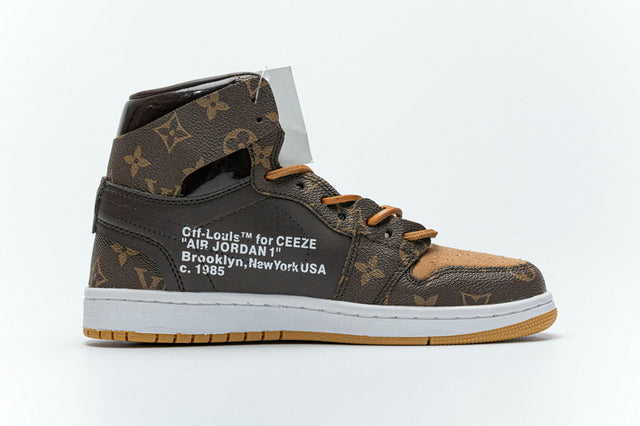 Louis Vuitton x Air Jordan 1 + Maleta Exclusiva