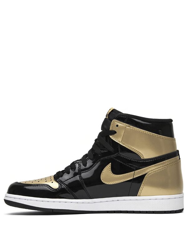 Nike Air Jordan 1 Retro High NRG "Patent Gold Toe"