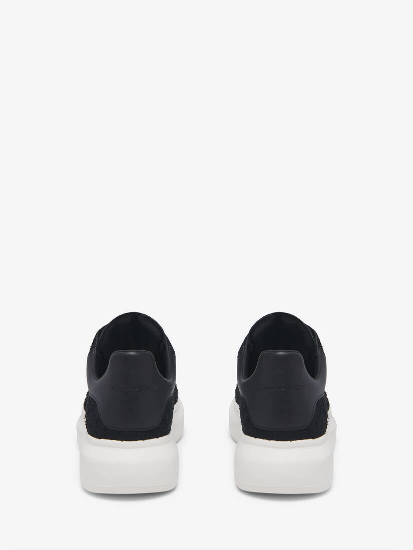 Men's Oversized Sneaker in Black (Black/White)
