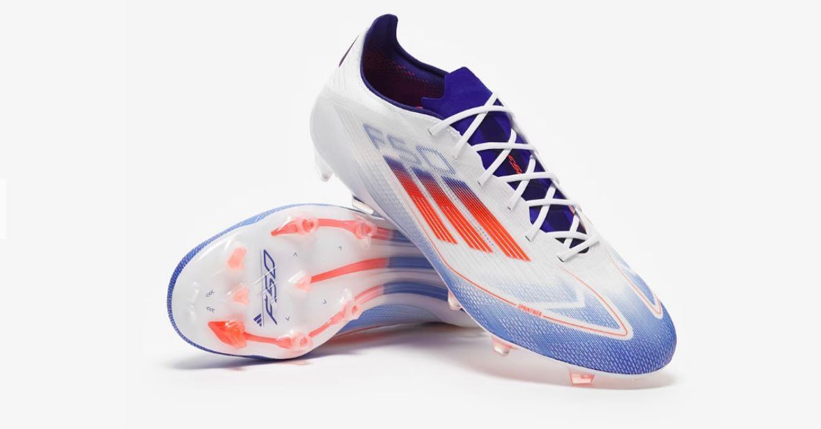 Chuteira Adidas F50 X Campo - Branca/Azul
