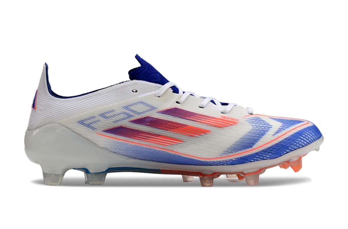 Chuteira Adidas F50 X Campo - Branca/Azul