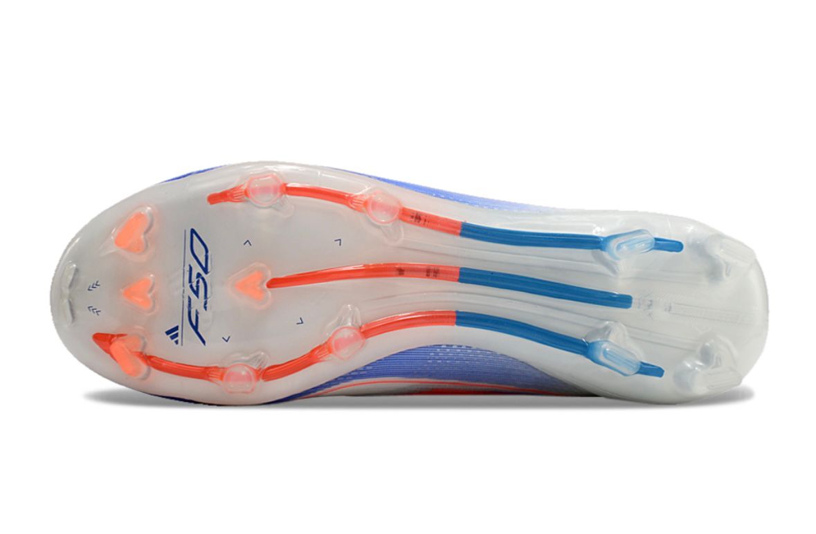 Chuteira Adidas F50 X Campo - Branca/Azul