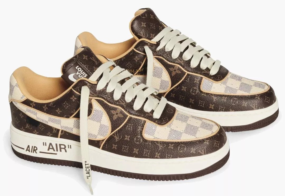 Nike Air Force 1 Low x Louis Vuitton Monogram Brown