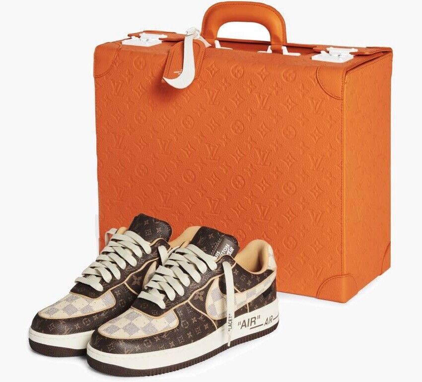 Nike Air Force 1 Low x Louis Vuitton Monogram Brown
