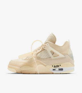 Off-White x Air Jordan 4 "Sail"