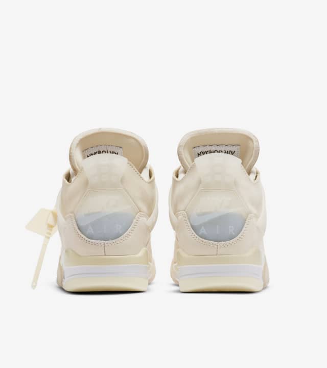 Off-White x Air Jordan 4 "Sail"