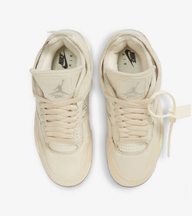 Off-White x Air Jordan 4 "Sail"