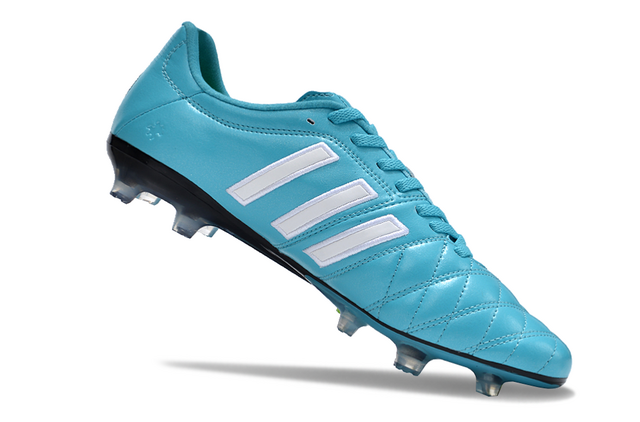 Chuteira Adidas Adipure 11Pro Campo FG - Azul/Branco