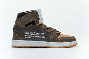 Louis Vuitton x Air Jordan 1 + Maleta Exclusiva