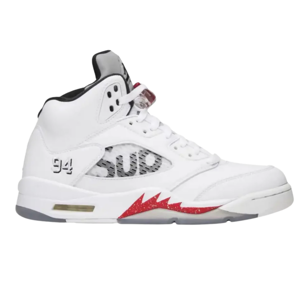 Supreme x Nike Air Jordan 5 Retro "White"
