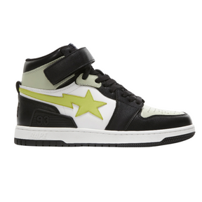 A Bathing Ape Block Sta High "Black Lime"