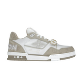 Louis Vuitton Trainer "Beige White Monogram"
