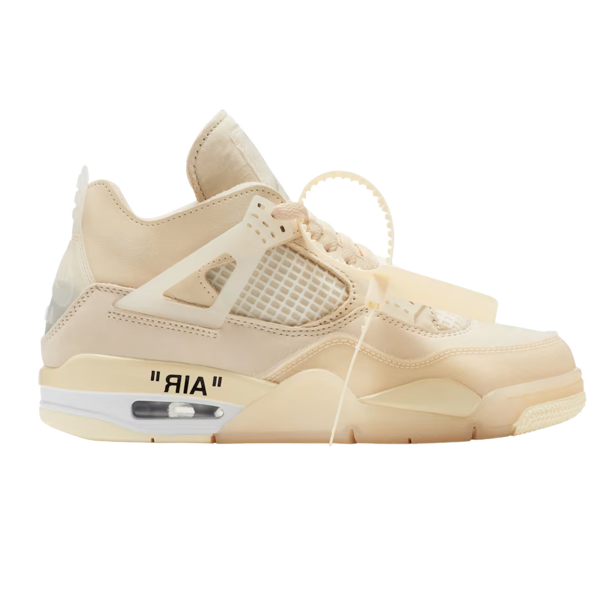 Off-White x Air Jordan 4 "Sail"