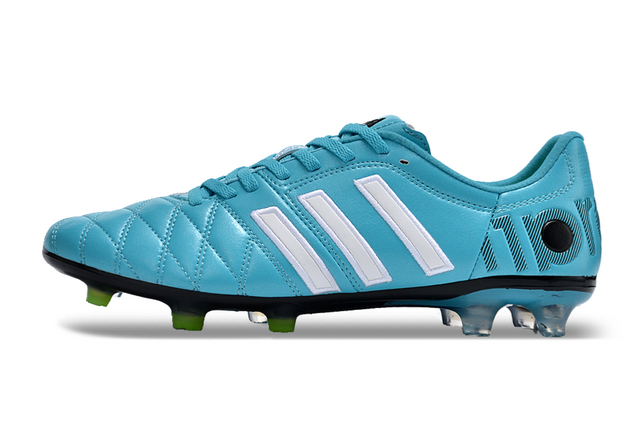 Chuteira Adidas Adipure 11Pro Campo FG - Azul/Branco